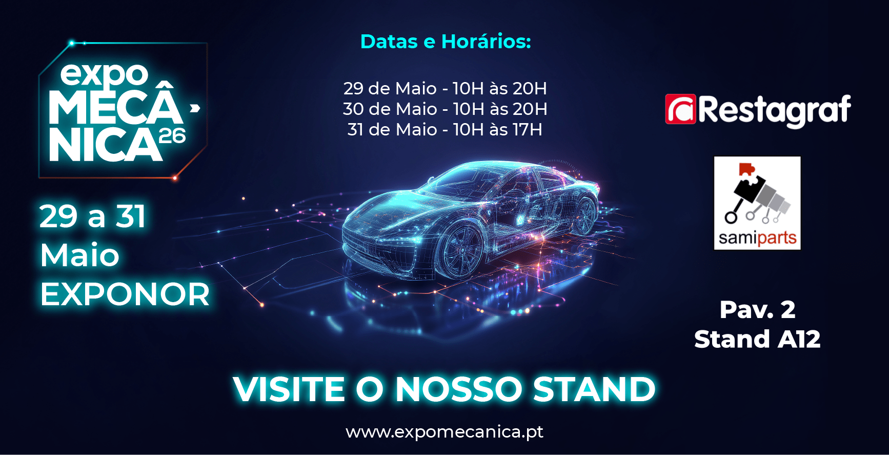 Visite-nos - personalizado